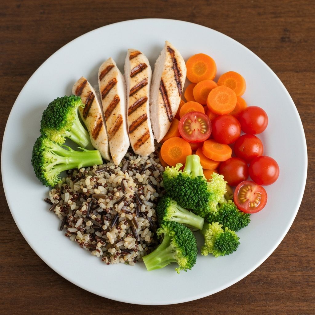 Healthy meal preparation